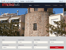 Tablet Screenshot of immocambrils.com